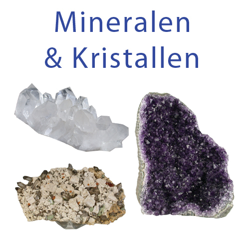 Ruwe mineralen & kristallen