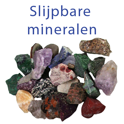 Slijpbare mineralen & edelstenen