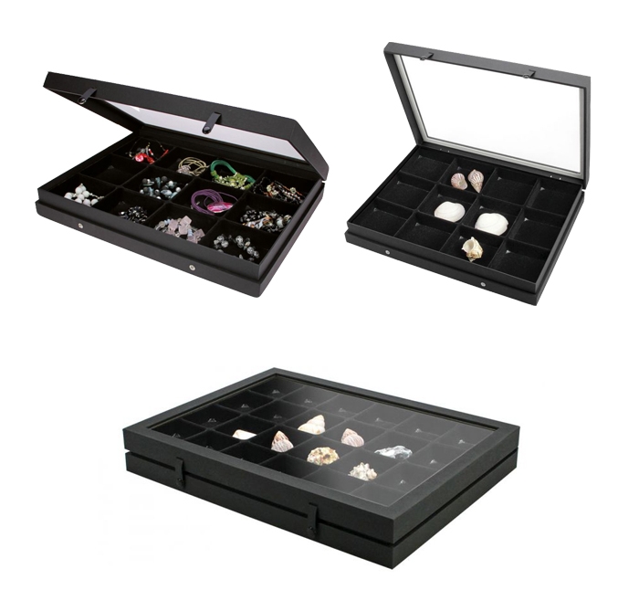 Luxe verzamel vitrines