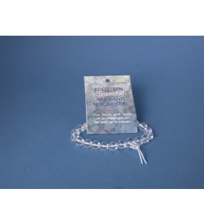 Powerbead armband Bergkristal