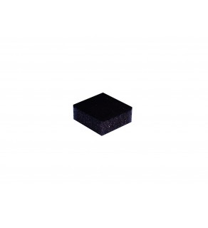 Schuimstof vulling 25 x 25 x 11 mm., zwart, voor MM-doosje