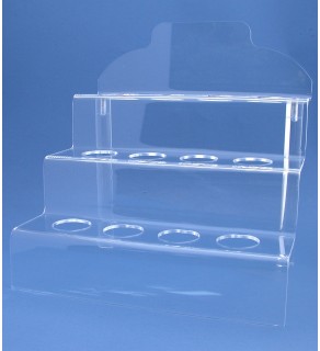 Acrylglas trap voor ronde objecten