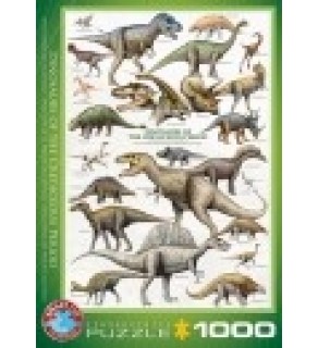 Dinosaurs of the Cretaceous (1000 stukjes)