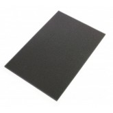 Schuimstof vulling 300 x 200 x 5 zwart zonder toplaag (zelf op maat te knippen)