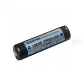 Lithium-ion 18650 batterij 3500mAh oplaadbaar inclusief spacer