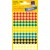 Zelfklevende etiketten, rond Ø 8 mm, div. kleuren, 540 stuks