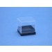 Micromount-doosje 26 x 26 x 26 mm zwarte sokkel