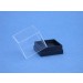 Micromount-doosje 26 x 26 x 26 mm zwarte sokkel