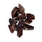 Calciet Bruin/honing ruw, 1 kg.