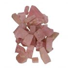 Roze kwarts ruw klein, 1 kg.