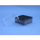 Plasticdoos 59 x 59 x 29 mm. zwart