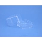 Plastic doosje 38 x 38 x 34 mm.
