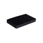 Schuimstof vulling 77 x 48 x 12 mm. zwart