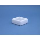 Edelsteendoos 34x34x10 met glas venster