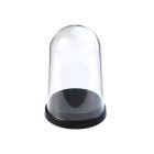 Plastic stolp zwart, groot, 