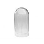Glazen stolp Ø 230 mm. / H 450 mm. (zonder sokkel)