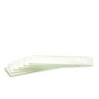 Objectglaasjes Wit Glas 50 st.