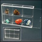 Vitrine 180 x 115 x 45 mm. met 6 vakken