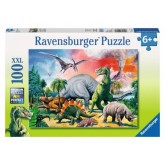 Zwischen der Dinosaurier (100 XXL Puzzleteile)