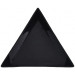 Wiegeschale / Sortierschale Schwarz 70 mm. Dreieck