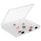 Plastic box 157 x 54 mm with 12 compartments