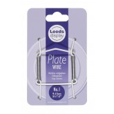 Plate wire white for Ø 3,5 - 5" (9-13 cm)