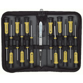 Proxxon Micro-driver screwdrivers in bag - 13 pcs