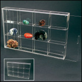 Display Case 300 x 200 x 45 mm. with 12 compartments