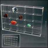 Display Case 300 x 200 x 45 mm. with 20 compartments