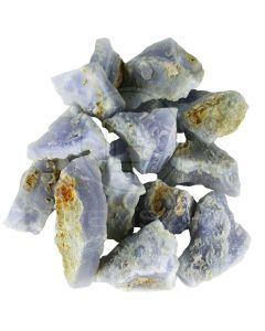 Blauwe Chalcedoon ruw, 0,5 kg.