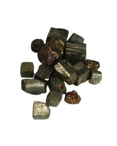 Pyriet kristallen ruw, 1 kg.