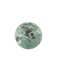 Robijn in Fuchsiet Bol Ø 64 mm.