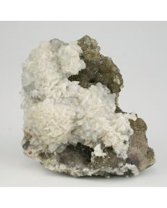 Fluoriet met Calciet, Dolemiet en Pyriet - Mina Moscona, Spanje