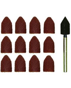 Schuurdoppen-set + houder