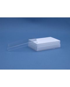 Plasticdoos 81 x 52 x 24 mm. wit
