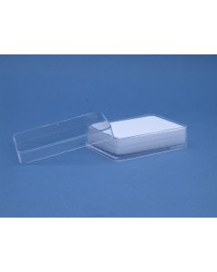 Plasticdoos 57 x 38 x 17 mm. wit