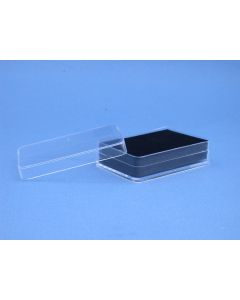 Plasticdoos 57 x 38 x 17 mm. zwart