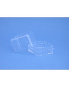 Plastic doosje 38 x 38 x 34 mm.