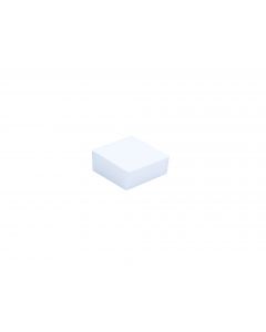 Schuimstof vulling 25 x 25 x 11 mm. wit voor mm-doosjes