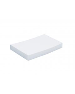 Schuimstof vulling 77 x 48 x 12 mm. wit