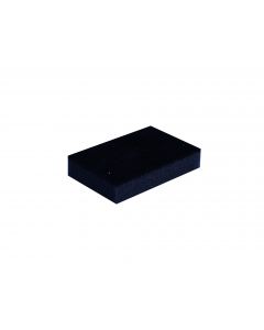 Schuimstof vulling 54 x 35 x 11 mm. zwart