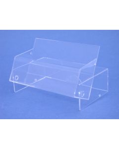 Visitekaartendoosje en -houder 108 x 67 x 33 mm.