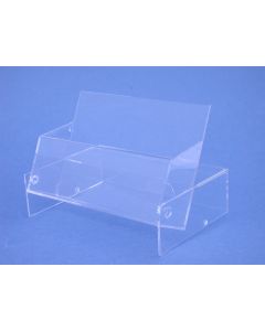Visitekaartendoosje en -houder 113 x 79 x 31 mm.