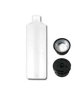 Vloeistofdichte Fles 500 ml + Dop