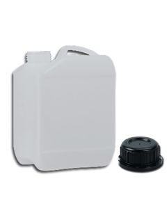 Vloeistofdichte Jerrycan 2,5 Liter + Dop