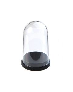 Plastic stolp zwart, groot, 