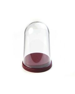 Plastic stolp bordeaux rood, groot