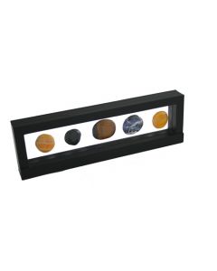3D Zwevend display-raam 295 x 95 mm zwart