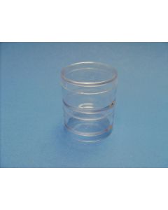 Rond doosje Ø 63 mm, H 33 mm. set van 6 stuks