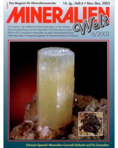 MINERALIENWELT Heft 6-2003